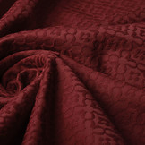 Gewebte Jacquardstoffe Dylana Weinrot