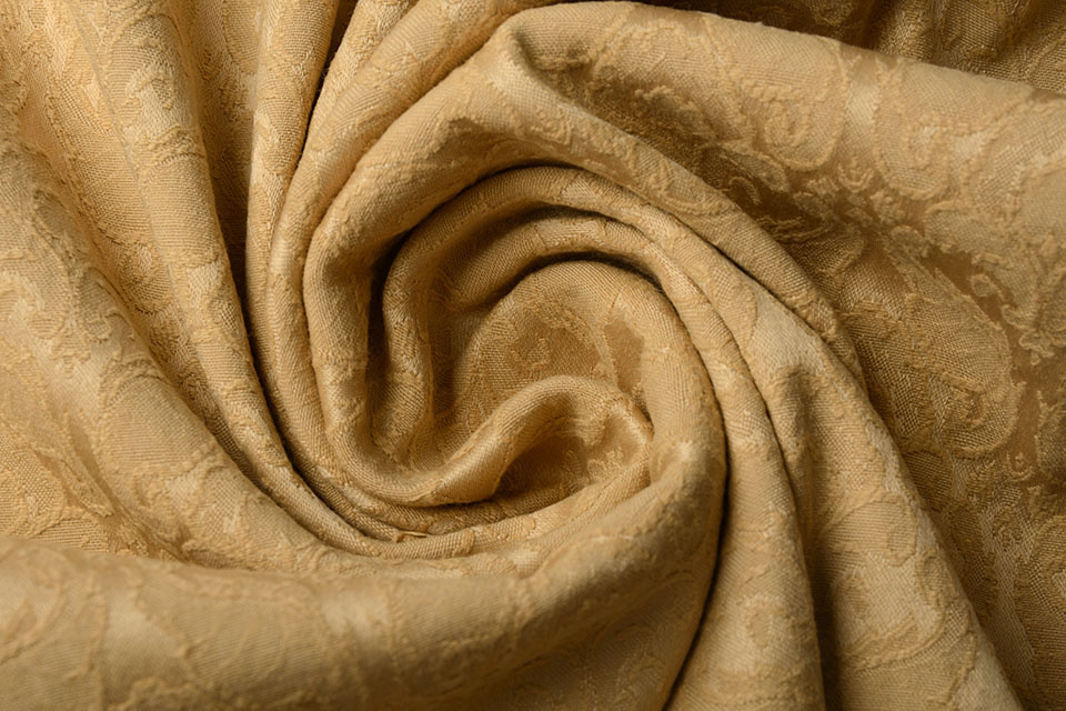 Gewebte Jacquardstoffe Beaudine Gold