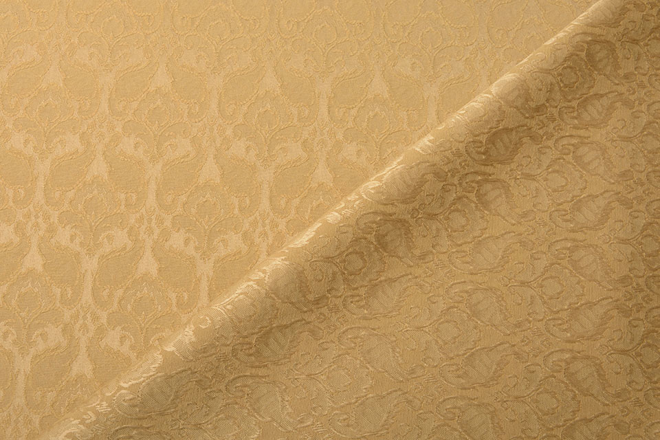 Gewebte Jacquardstoffe Beaudine Gold