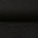 Jacquard Woven Fabric Elena Black