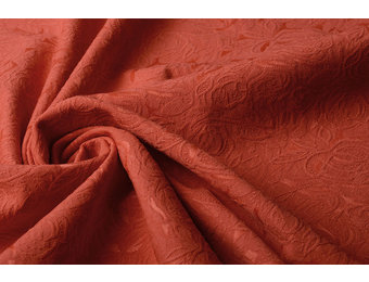 Gewebte Jacquardstoffe Livia Rot