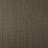 Knitted Fine Cable Fabric Brown-Taupe