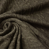 Gebreide Fijne Kabel Stof Bruin-Taupe