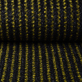 Baumwolle Bouclé Streifen Gelb