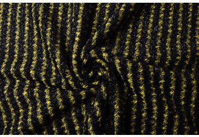 Cotton Bouclé Stripes Yellow
