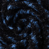 Katoenen Bouclé Strepen Blauw