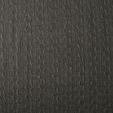 Gestrickter Feiner Zopfstoff Grau