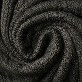 Gestrickter Feiner Zopfstoff Grau