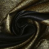 Brokaat Brede Strepen Goud-Zwart