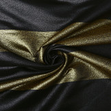 Brocade  Bride Stripes Gold-Black
