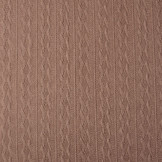 Gestrickter Feiner Zopfstoff Dunkel Altrosa