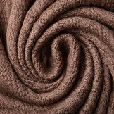 Knitted Fine Cable Fabric Dark Old Pink