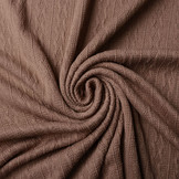 Gestrickter Feiner Zopfstoff Dunkel Altrosa