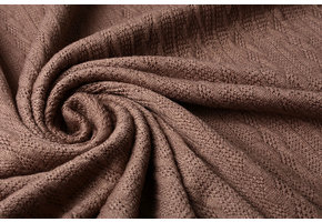 Knitted Fine Cable Fabric Dark Old Pink