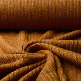 Gebreide Stof Luciano Oranje Brique