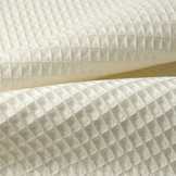 Waffle Pique Fabric Natural