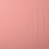 Waffle Pique Fabric Coral