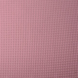 Wafel Katoen Donker Oud Roze