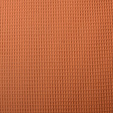 Waffle Pique Orange Brique