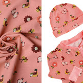 Baumwolljersey Fiep Lachs