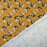 Cotton Jersey Hazal Mosterd Bruin