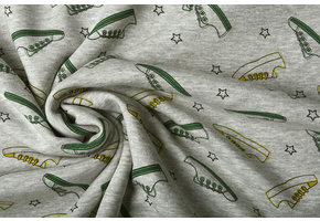 Jogging Alpenfleece Sneaker Licht Grijs