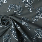 French Terry Tijger Grijs