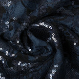 Lace Sequins Noralie Navy Black