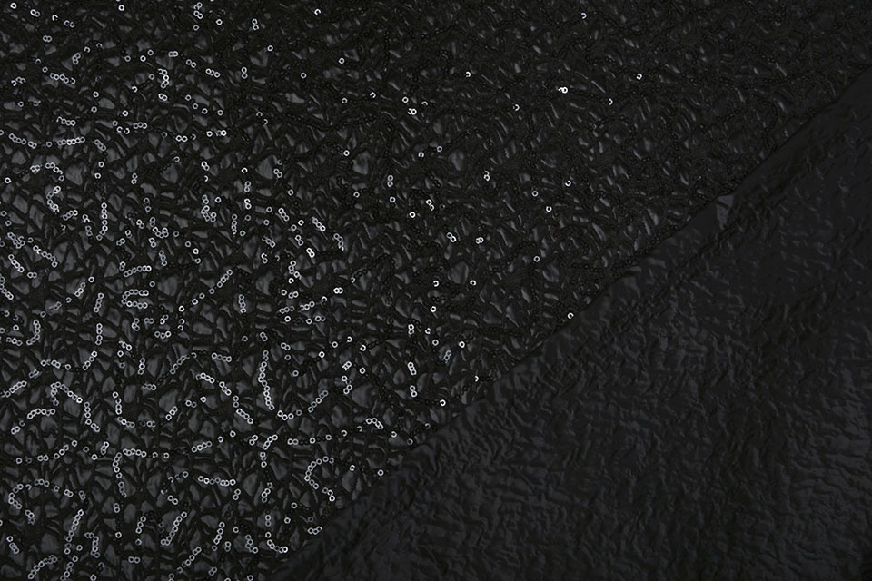 Sequins on Taft Novi Black