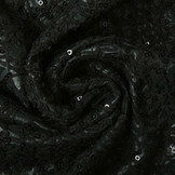 Pailletten op Taft Novi Donker Oud Groen