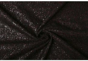 Pailletten auf Taft Novi Bordeaux