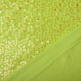 Sequins on Lurex Lisa Fluor Yellow