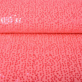 Pailletten auf Lurex Lisa Fluor Rosa