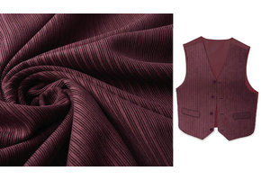 Fancy Corduroy Rib Stof Bordeaux