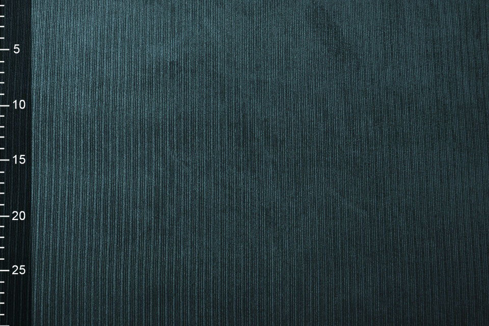 Fancy Corduroy Rib Stof Petrol