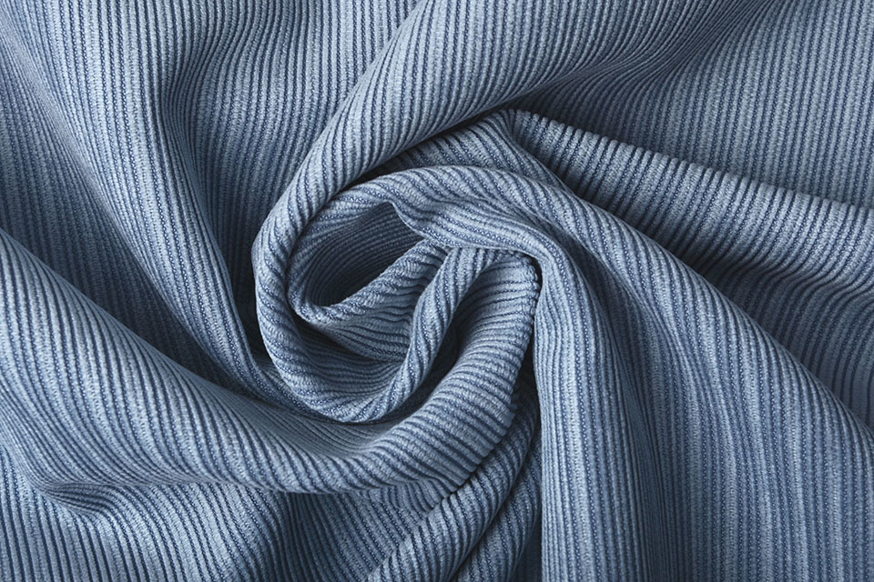 Fancy Cord-Rippstoff Jeans