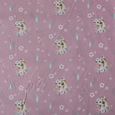 100% Digital Cotton Lion Cub Dark Old Pink