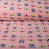 Coral Fleece Vlinders Roze