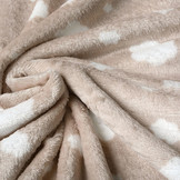 Coral Fleece Wolken Puderrosa