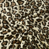Coral Fleece Luipaard Creme
