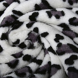 Coral Fleece Panter Off-White