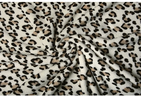 Coral Fleece Panter Creme