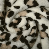Coral Fleece Panter Creme