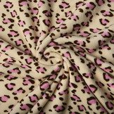 Coral Fleece Panter Beige