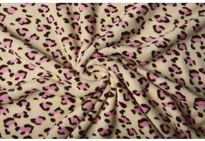 Coral Fleece Panter Beige