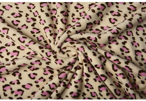 Coral Fleece Panther Beige