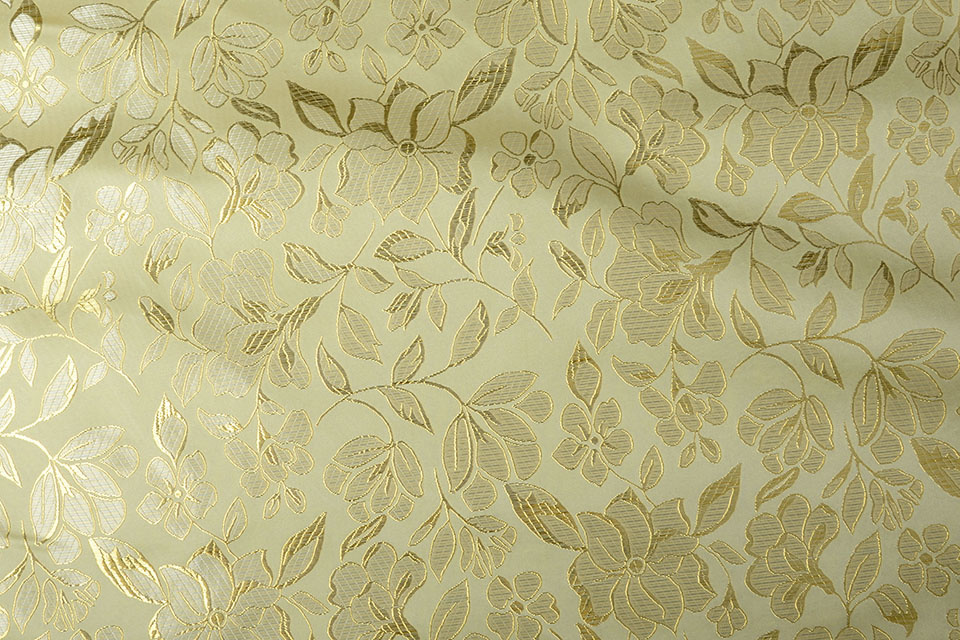Brocade Flower Abigail Gold