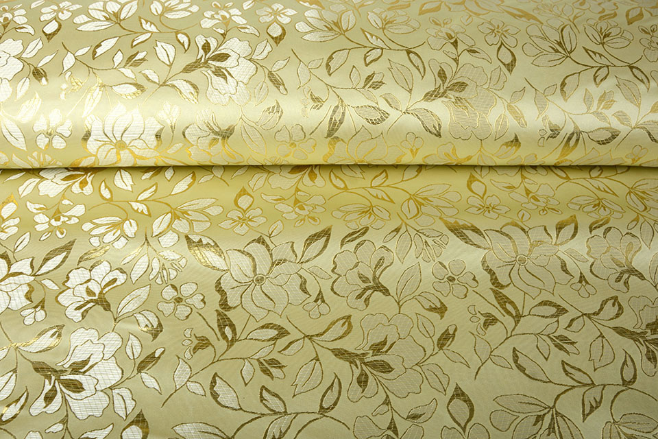 Brocade Flower Abigail Gold