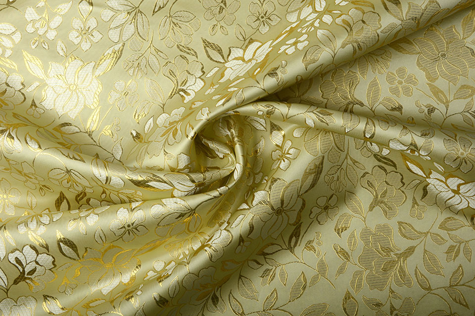 Brocade Flower Abigail Gold