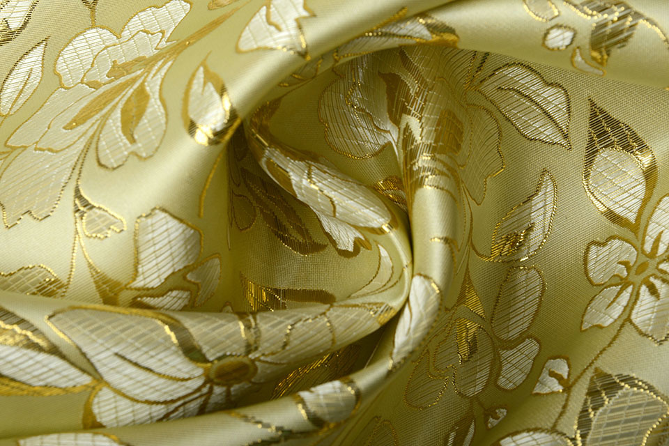 Brocade Flower Abigail Gold